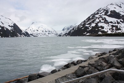 Near Anchorage Airport, Lake Hood and the Cook Inlet Coast