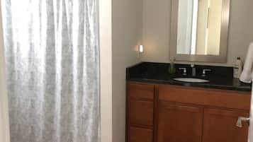 Hair dryer, towels