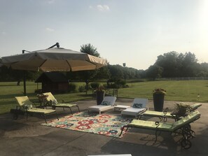 Overnattingsstedets uteområder