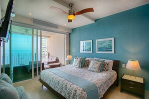 4 slaapkamers, een kluis op de kamer, een bureau