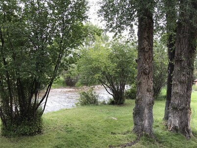 Newly Remodeled Historic Log Cabin on Banks of Horse Creek