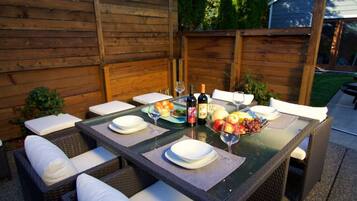 Udendørs spisemuligheder