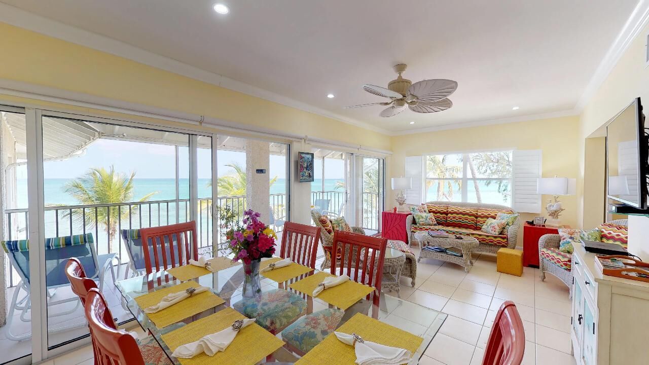 Gorgeous open living area that spills on to the Lanai, ocean front view. 