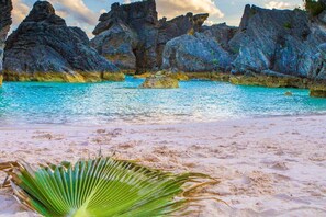 Sillas reclinables de playa, toallas de playa