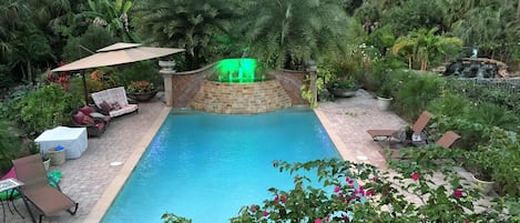 Piscine chauffée