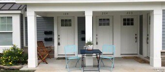 Nieuw gebouwd appartement aan de overkant van het ziekenhuis