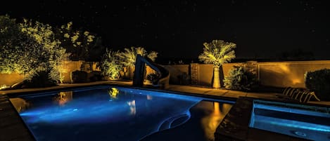 Uppvärmd pool