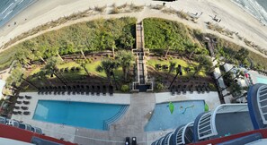 Indoor pool, outdoor pool