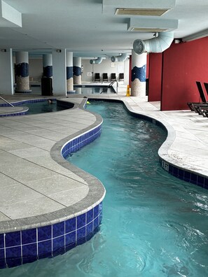 Indoor pool, outdoor pool - DEAL 185/N +tax fees May 30 - June 6 Oceanfront Gem New Furniture, Beds, Carpet, (Myrtle Beach)