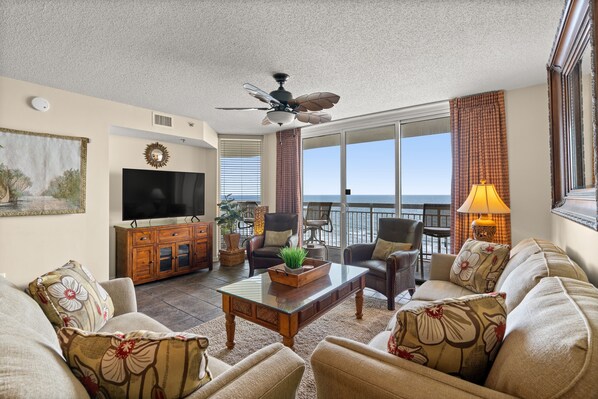 Télévision, lecteur de DVD, livres