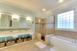 Free toiletries, hair dryer