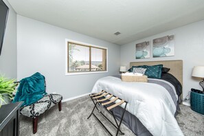 1 soveværelse, strygejern/strygebræt, internetforbindelse, sengetøj