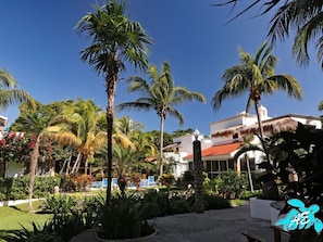 Relax amidst lush tropical surroundings and enjoy the resort's facilities.