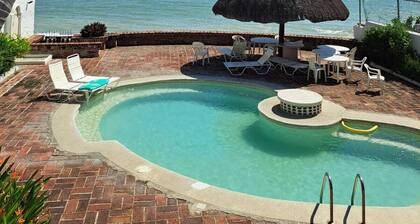 Beachfront !! Condo Del Sol Private Awesome Vacation Rental