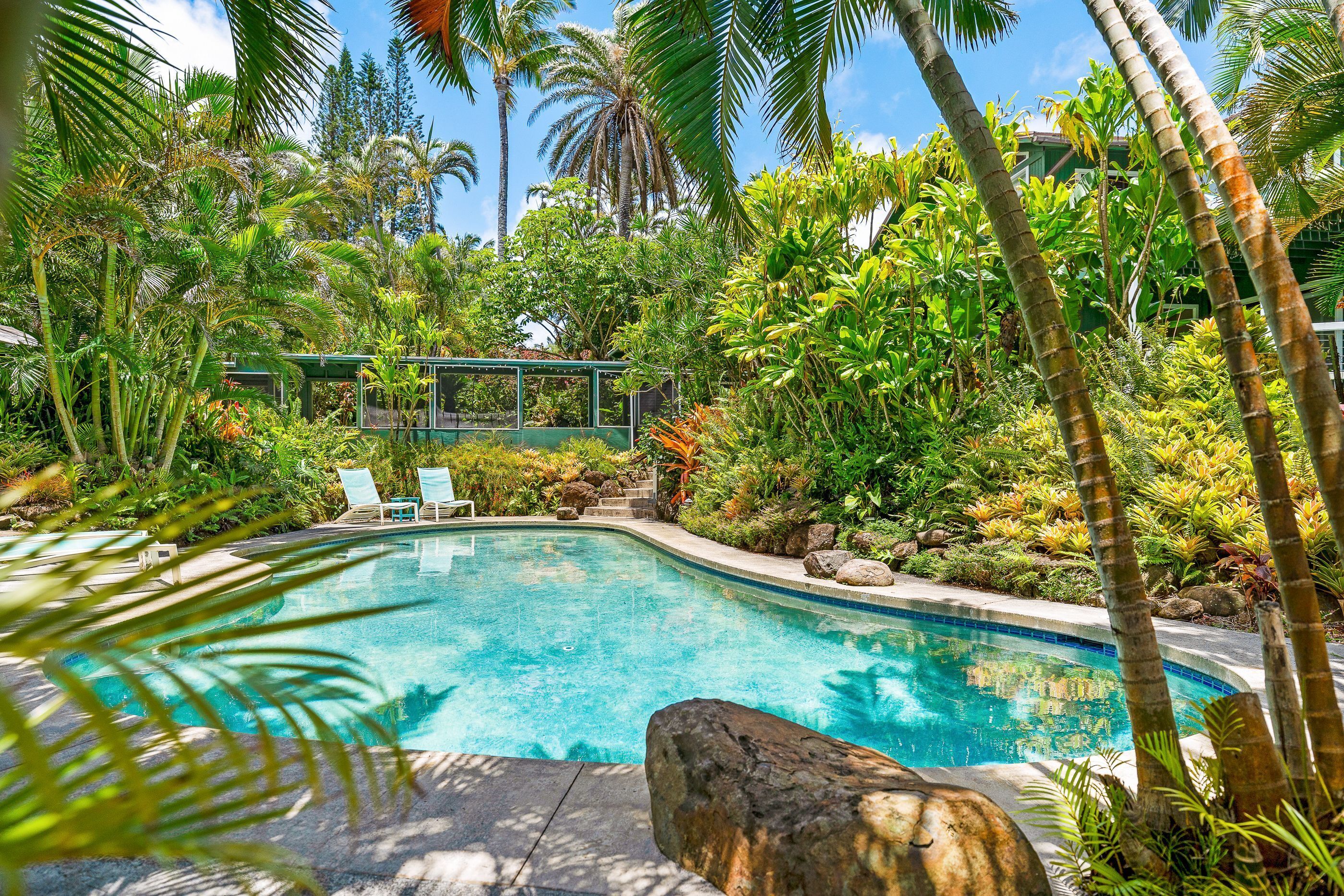 Alberca al aire libre 