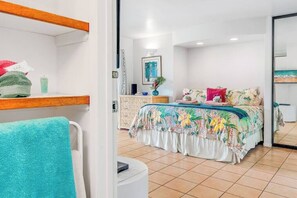 1 bedroom, WiFi, bed sheets, wheelchair access