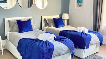 3 bedrooms, iron/ironing board, travel cot, free WiFi