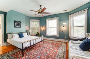 8 bedrooms, iron/ironing board, travel cot, free WiFi