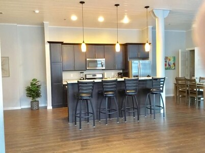 Loft #202 - 1480Sq ft 2BR/2BA Loft Downtown KC Historic Build