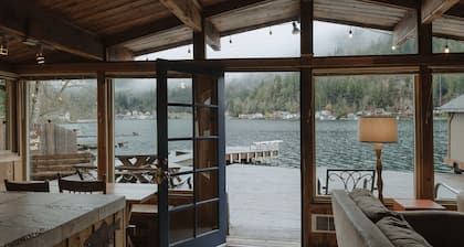 Rustic Lakefront Cabin with Bonus 'Tree House' - A Place to Unwind