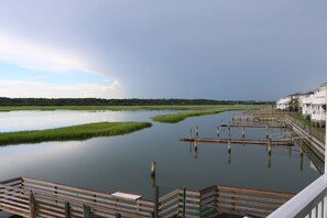 Property grounds - Monkey Sea, Monkey Dune ~ Top floor, End unit; Sound and Ocean view (Ocean Isle Beach)