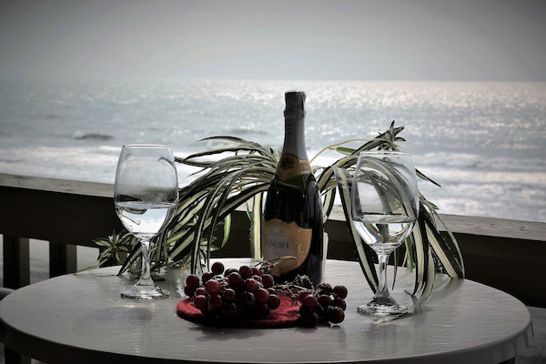 The perfect way to end a day at the beach!
