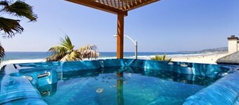 San Diego's Tuscan Villa Mansion on the Beach