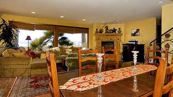 Een flatscreentelevisie