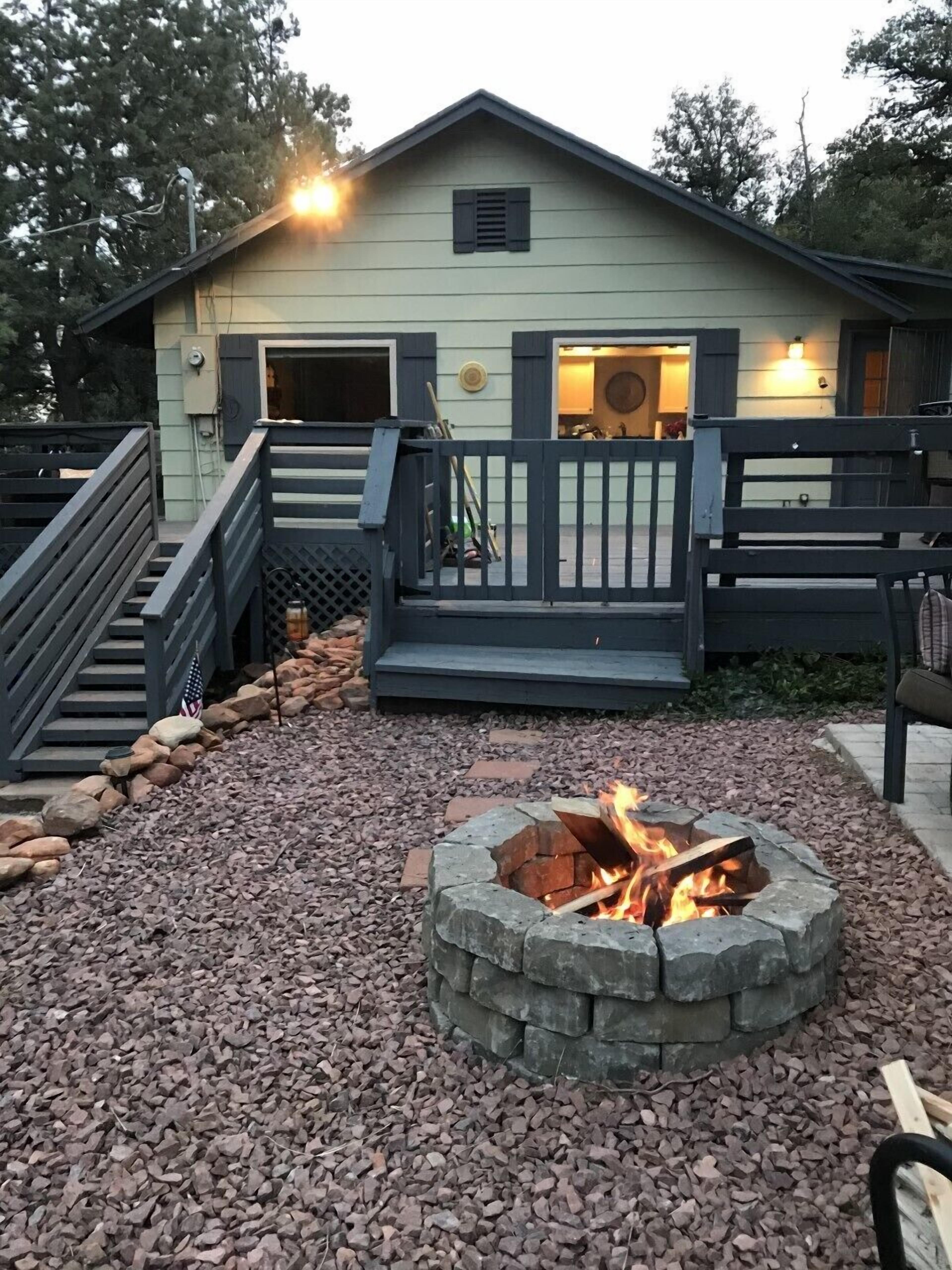 Updated Cabin Getaway With Modern Amenities