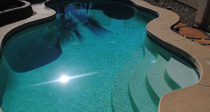 3BR Home with Heated Private Pool, Golf, & Mountain Views