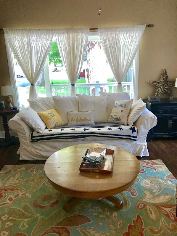 TV, fireplace, video-game console, DVD player