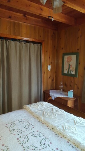 2 bedrooms, desk, iron/ironing board, free WiFi - Pine Cone Cabin at Fort Valley (Fort Valley)
