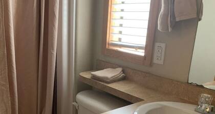 1 bedroom cabin, sleeps four. Pet friendly. Property is on Brazos River.