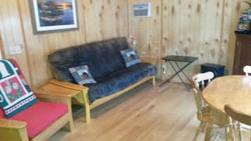 TV, fireplace, DVD player