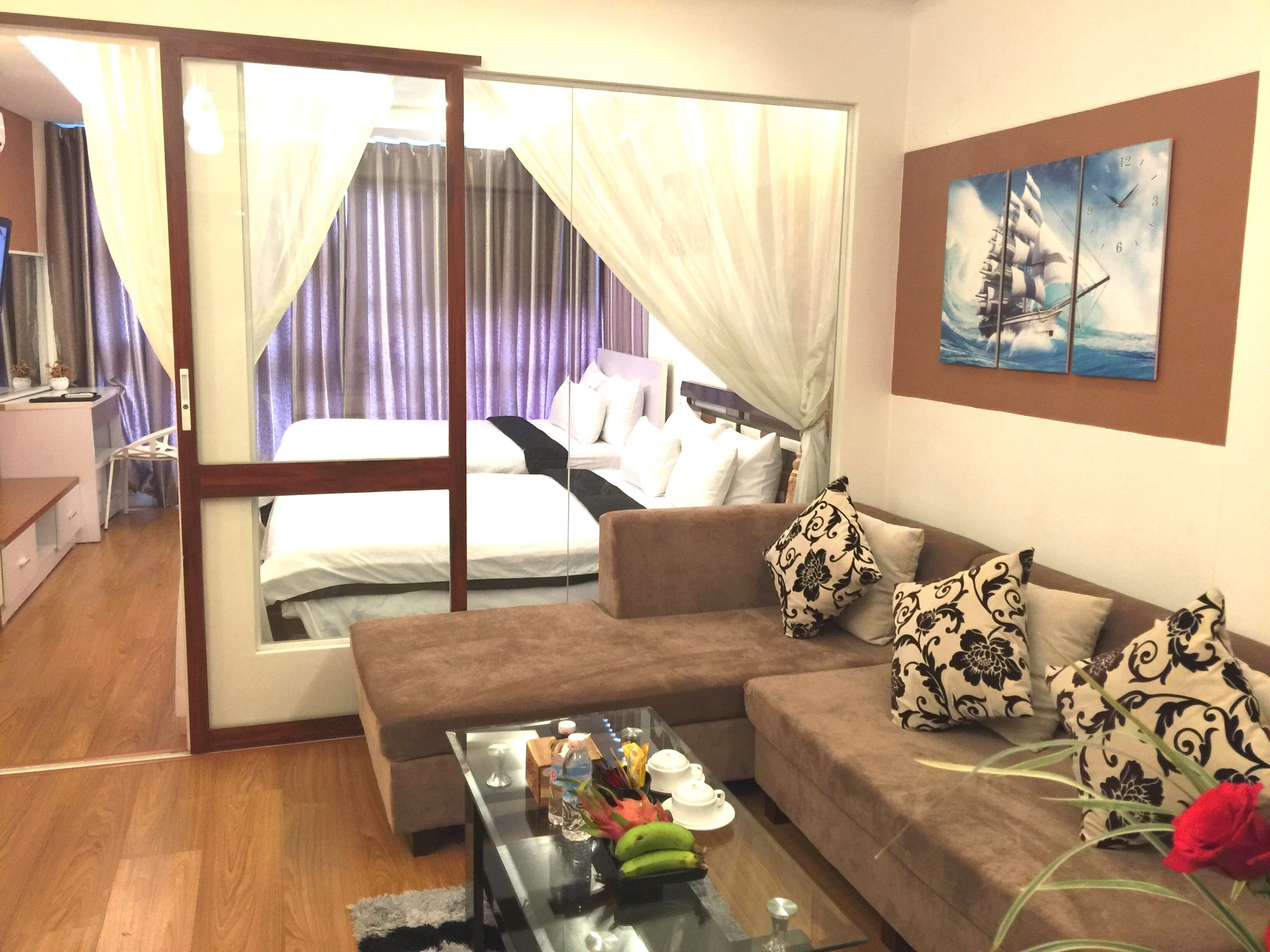 1 bedroom, iron/ironing board, internet, bed sheets