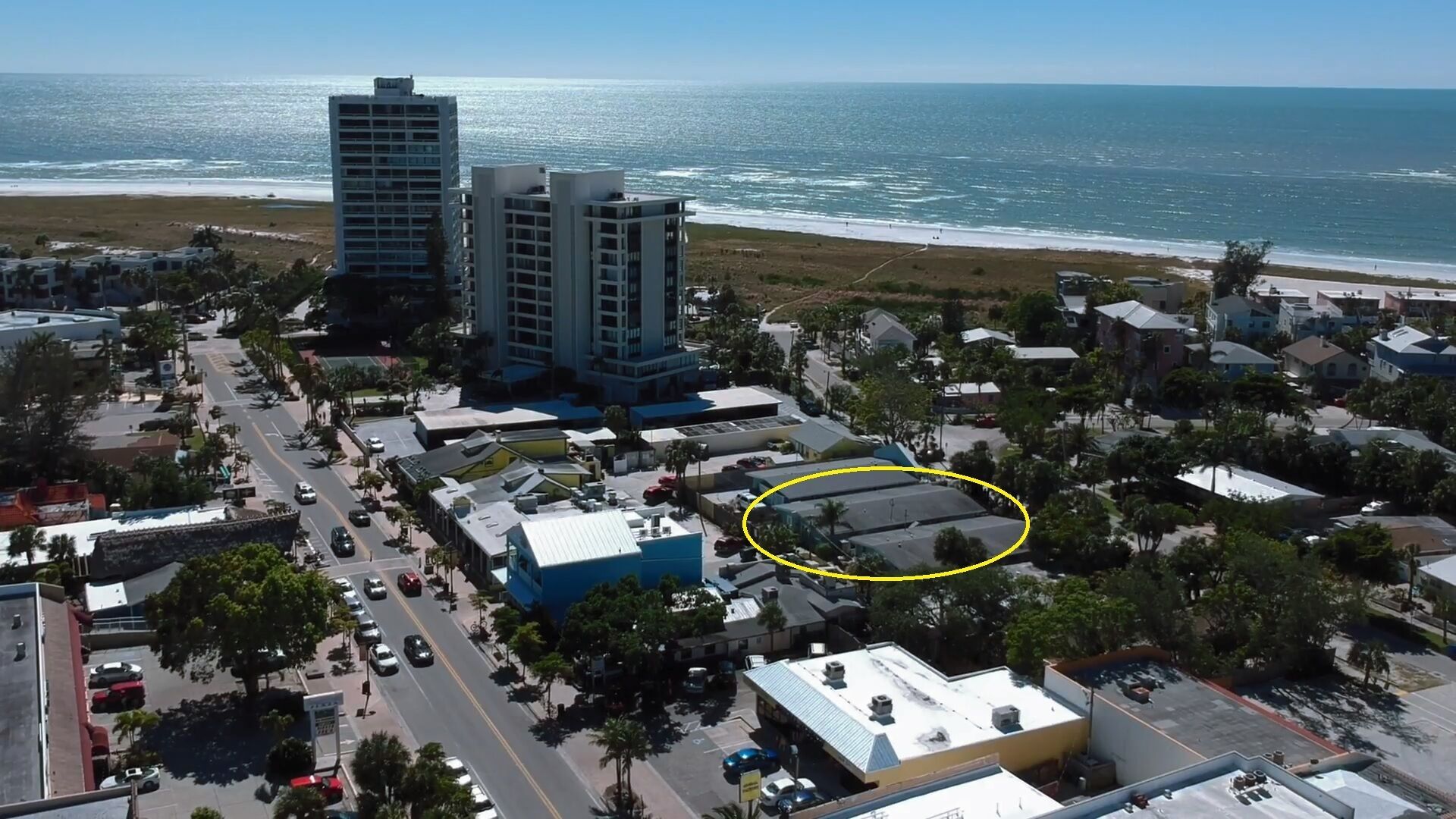 Steps from Siesta Village and the Beach