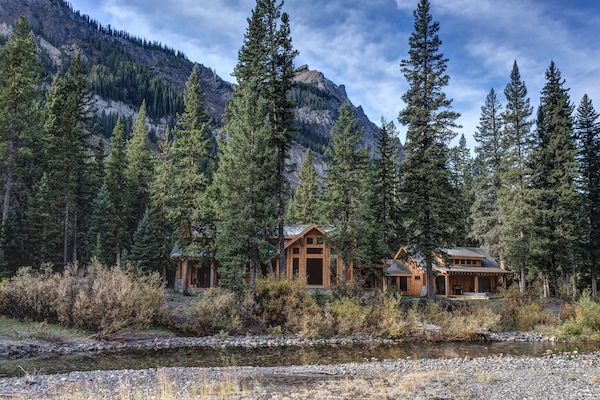 From across the creek