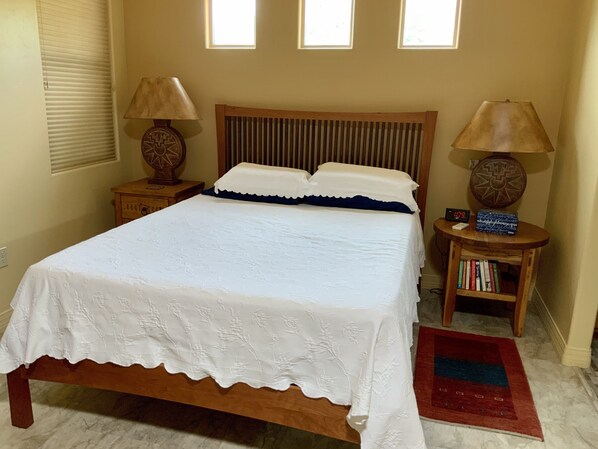 Desk, iron/ironing board, free WiFi, bed sheets