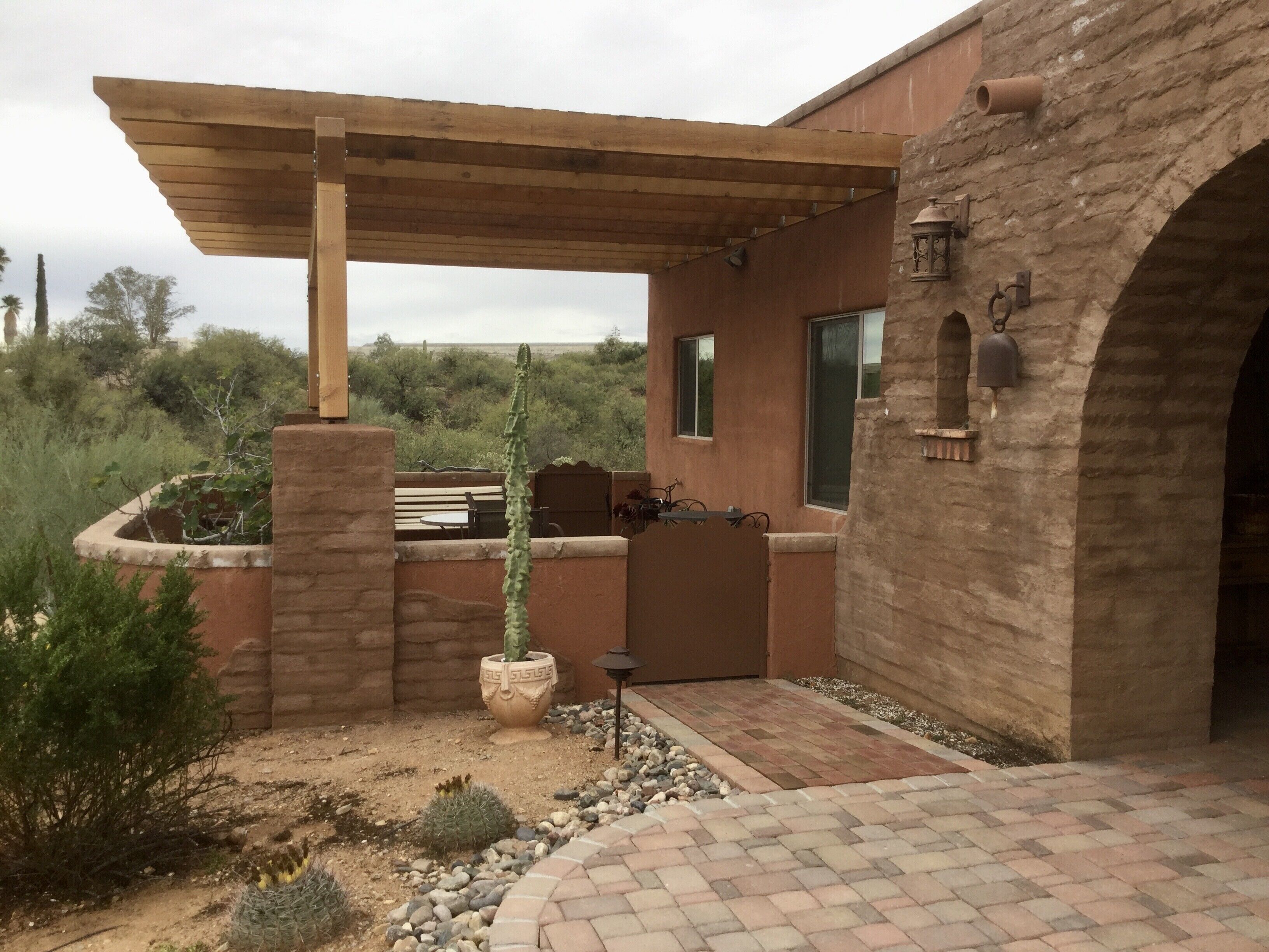 Enceinte de l’hébergement