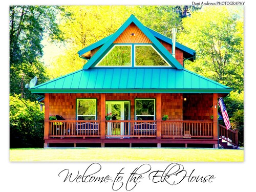 Welcome to the Elk House! 4 Private Acres/Close to Hiking and Lake Quinault!