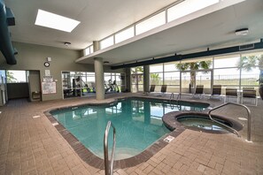Indoor pool, outdoor pool