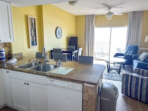 Interior - Tidewater 507 - Gulf Front Unit updated (Orange Beach)
