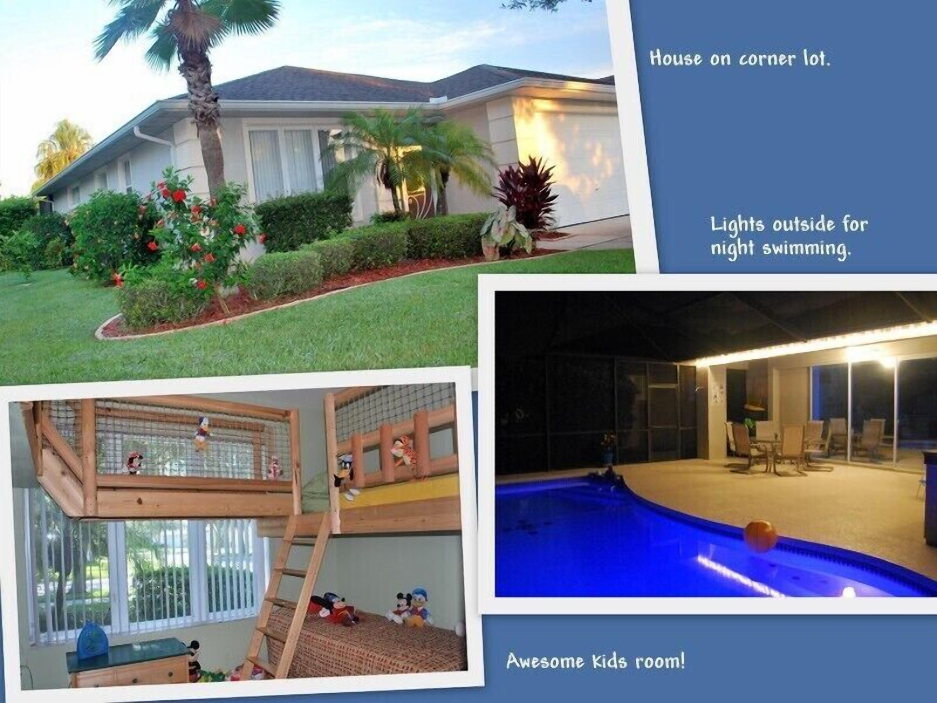 Kid Friendly Home W/Pool  in Gated Community,10 Min. to Disney