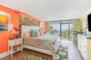 1 bedroom, iron/ironing board, free WiFi, bed sheets - "Oceans Edge" ~ Oceanfront king condo w/ breathtaking views and resort amenities (Myrtle Beach)