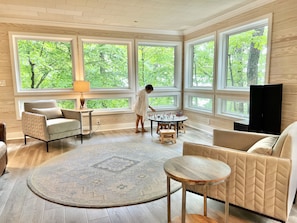 Interior - ANALOG - Private Beach & Acres of exclusive sanctuary set in a peaceful forest (Surry)