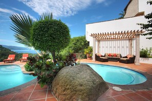Pool - Ocean View Puerto Vallarta Villa Overlooking Mismaloya Beach (Lomas de mismaloya)