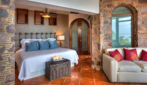 4 bedrooms, iron/ironing board, free WiFi, bed sheets - Ocean View Puerto Vallarta Villa Overlooking Mismaloya Beach (Lomas de mismaloya)