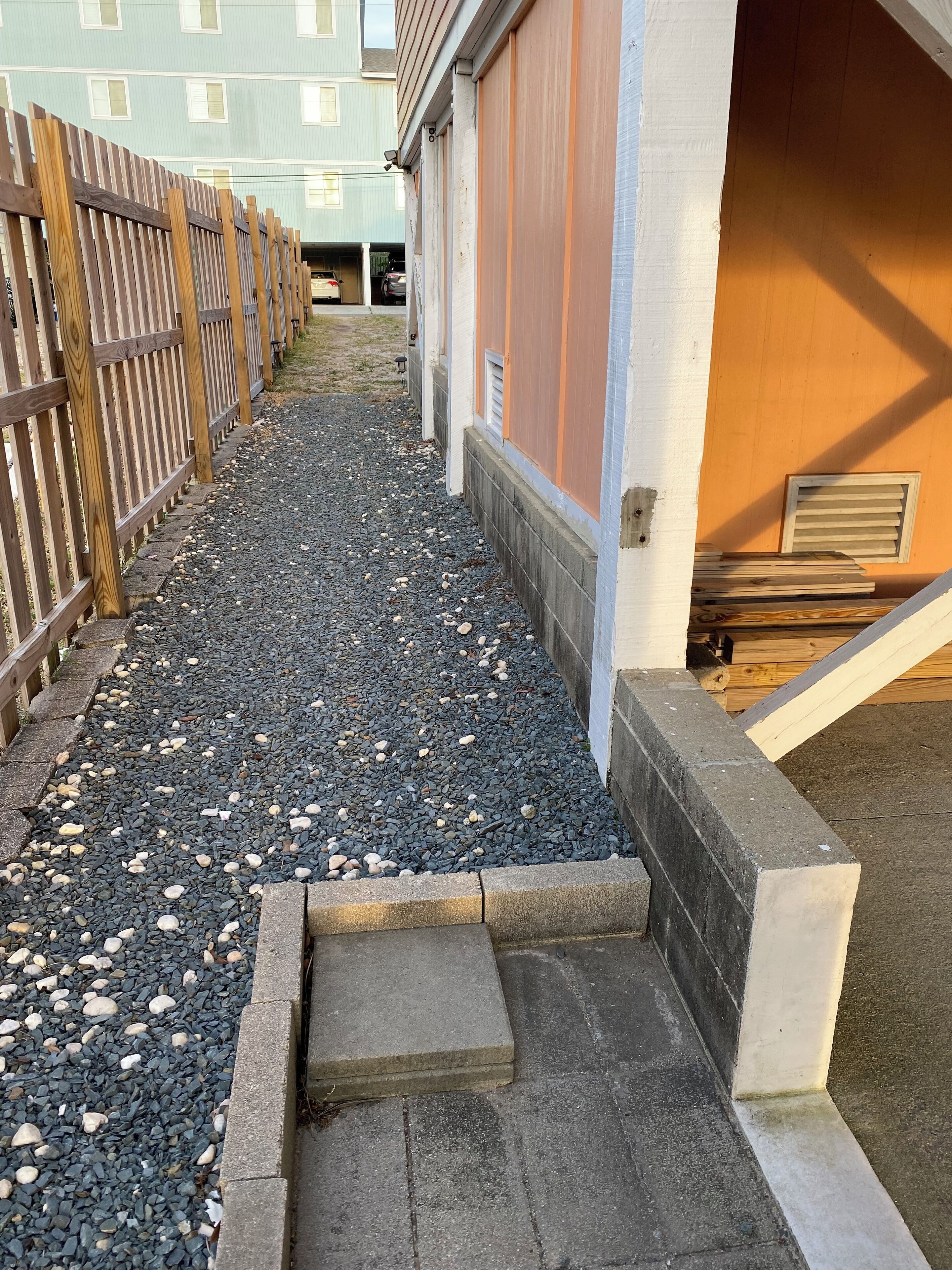 Enceinte de l’hébergement