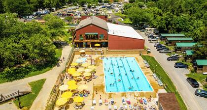 Historic Booth House at the Harpers Ferry KOA