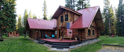 Tranquil Montana Cabins on 10 acres